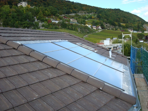 Bienvenue à notre journée portes ouvertes pour découvrir notre installation solaire thermique réalisée en autoconstruction Sebasol