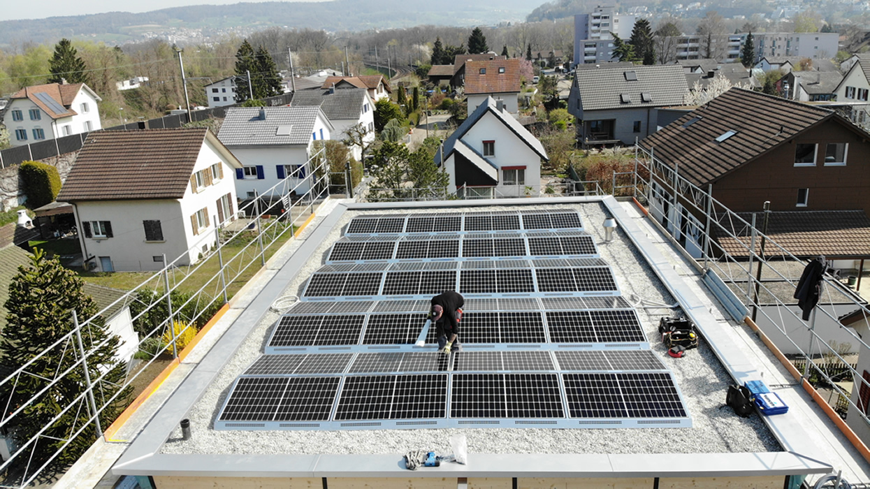 Rollout MINERGIE-P/A-Plusenergiehaus im Aargau