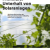 Minimaler Unterhalt von Solaranlagen – Bild 2