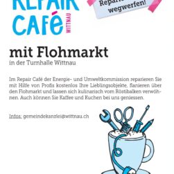 Tag der Sonne, Flohmarkt, Repair Café