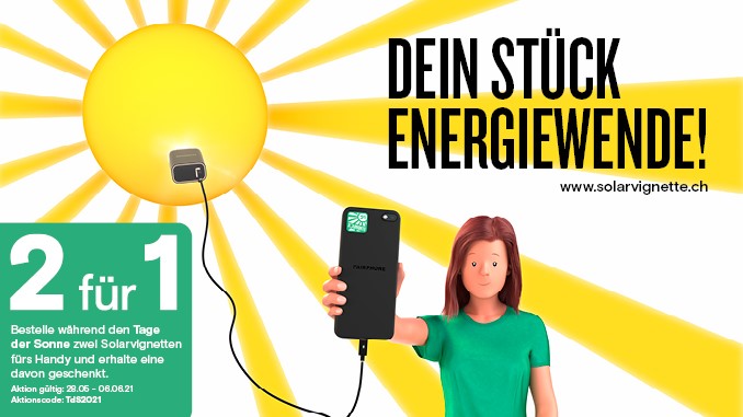 Aktion 2 für 1 Solarvignette